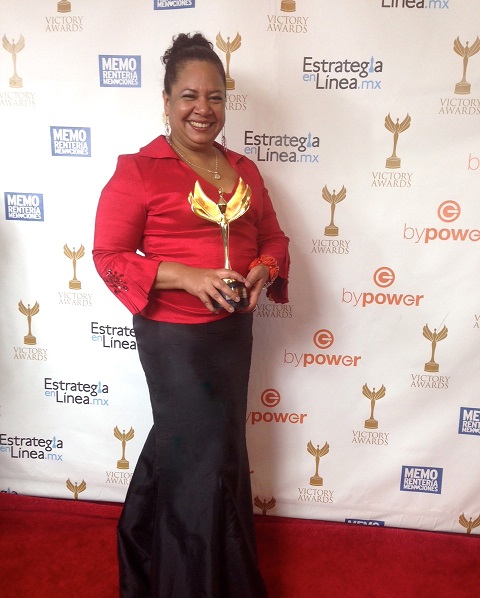 Directora del Diario 2001 fue galardonada con el »Victory Awards»