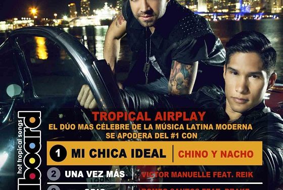 CHINO Y NACHO se apoderan del #1 en Billboard con »Mi Chica Ideal’