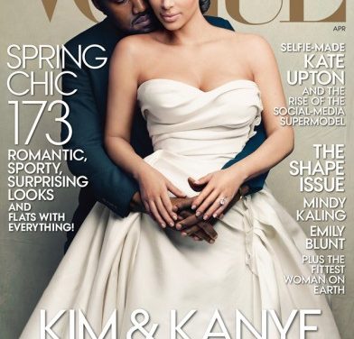 Kim Kardashian y Kanye West en Vogue son un éxito en ventas