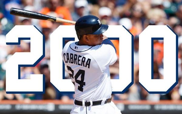 #Historico: Miguel Cabrera bateó primer jonrón de la temporada y llegó a 2000 hits