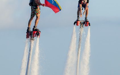 EL FLYBOARD PONE A VOLAR A VENEZUELA