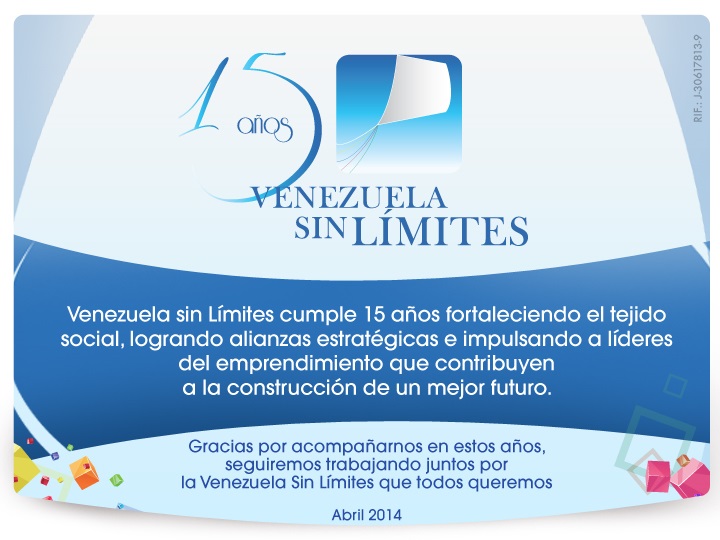 Venezuela sin Límites cumple 15 años fortaleciendo el tejido social