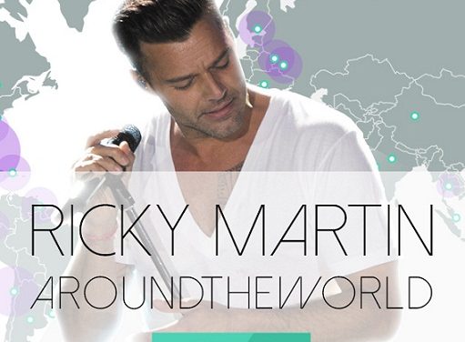 RICKY MARTIN TOUR MUNDIAL DE PRÓXIMA CAMPAÑA INTERACTIVA