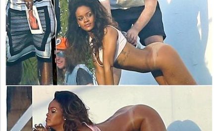 Rihanna desnuda su trasero para nueva sesión fotográfica (+Fotos)