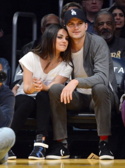 Ashton Kutcher el mas consetidor con su embarazo de Mila Kunis