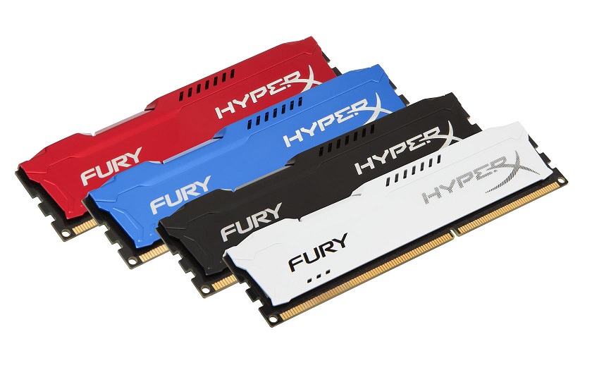 HyperX renueva su línea de memoria RAM de alto rendimiento con la nueva familia »Fury»