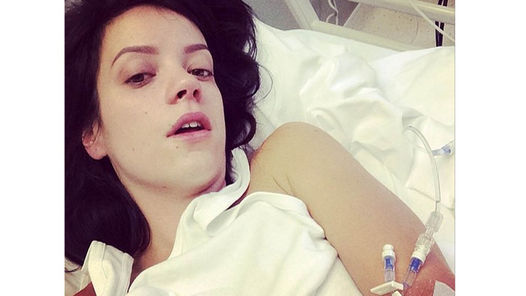Lily Allen, hospitalizada a causa de un virus estomacal