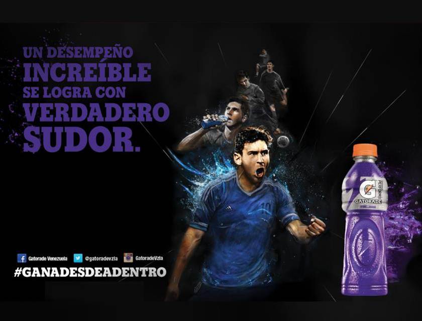 Gatorade estrena campaña publicitaria Fútbol 2014