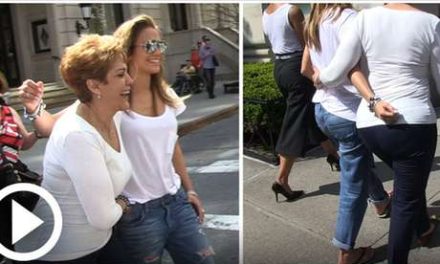 Jennifer Lopez heredó su llamativo trasero de su madre (+Foto)