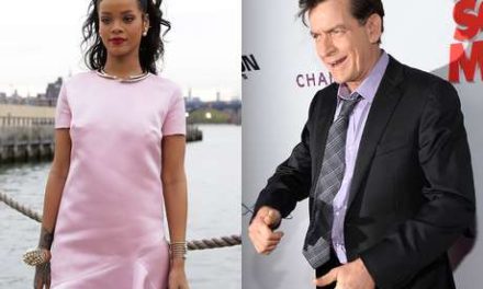 Rihanna rechaza a Charlie Sheen y él la ataca en Twitter