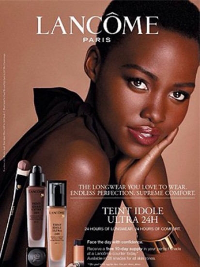 Lupita Nyong’o es la primera afroamericana en ser imagen de Lancôme (+Foto)