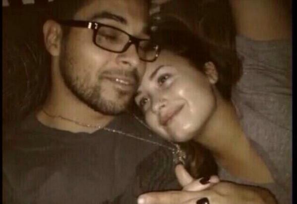 Filtraron foto en la cama, de Demi Lovato junto a su novio Wilmer Valderrama