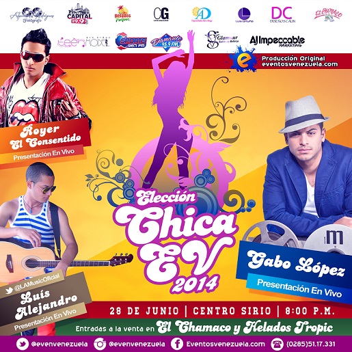 Elección Chica EV 2014… Trece aspirantes se preparan para la noche final