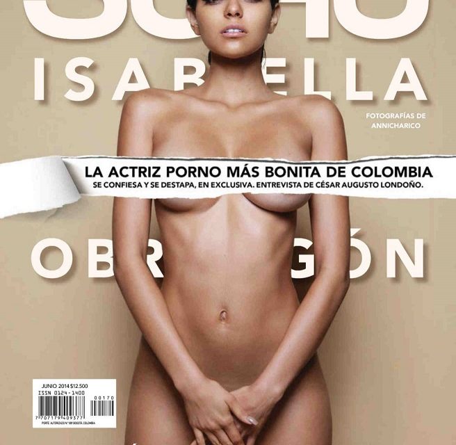 La Ex actriz porno Colombiana Isabella Obregón (@obregonisabella) se desnudó en Soho (+Fotos)