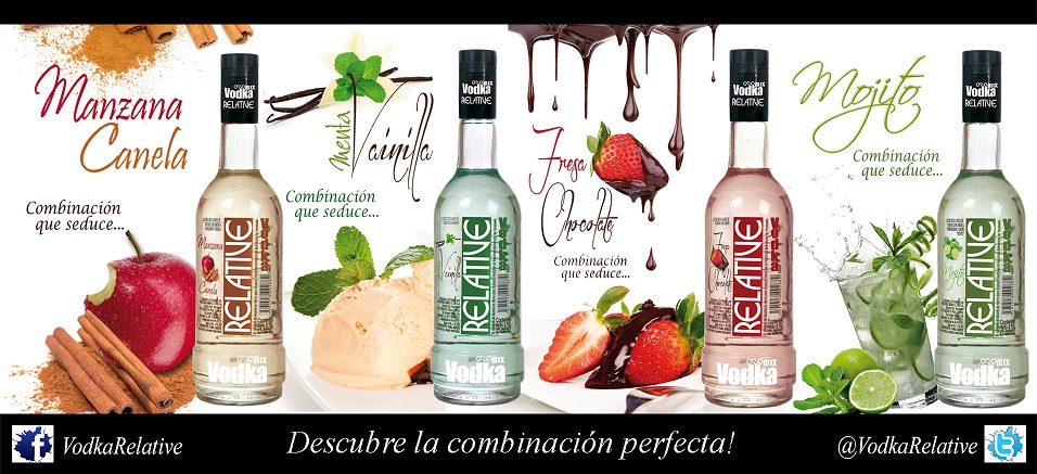 Novedosos y excitantes sabores de Vodka Relative
