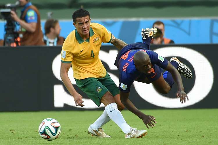 #MundialBrasil2014: Defensa holandés Bruno Martins sufrió conmoción cerebral