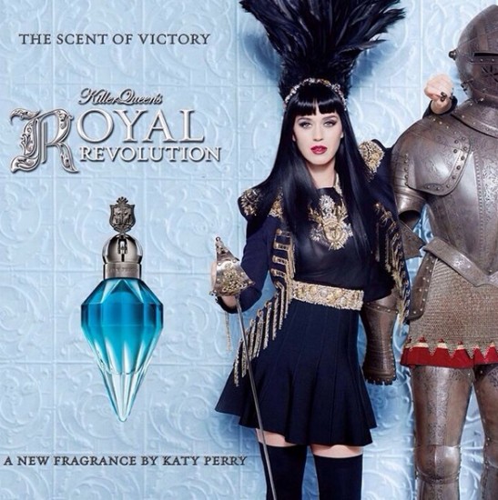 Katy Perry revela anuncio de su nuevo perfume Killer Queen (+Foto)