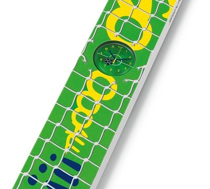 SWATCH SE UNE A LA FIESTA DEL FÚTBOL BRASILEÑA CON «ENTUSIASMO»