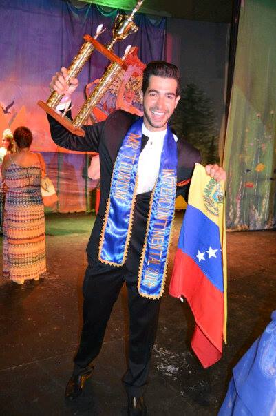 Venezuela triunfó en el »Mister Turismo Intercontinental 2014»