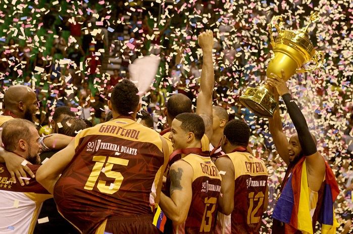 ¡Venezuela Campeón del Sudamericano  de Basket 2014!