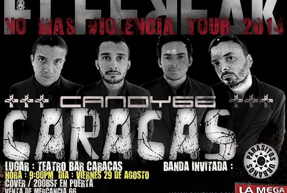 Candy66 y Elefreak continúan su gira No Más Violencia