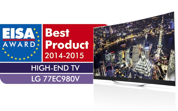 LG ELECTRONICS ES RECONOCIDO EN LOS EISA AWARDS