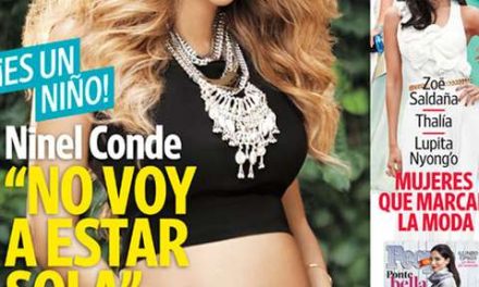 Ninel Conde presume embarazo en la portada de People