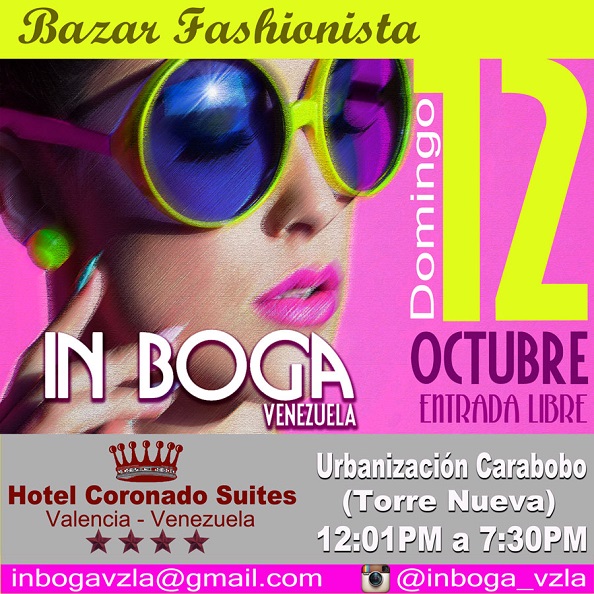 Llega a Valencia el bazar fashionista IN BOGA Venezuela