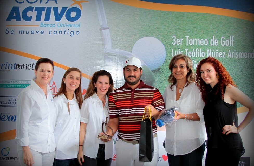 Se realizó III Torneo de Golf de la I Copa Banco Activo a beneficio de Fundaprocura