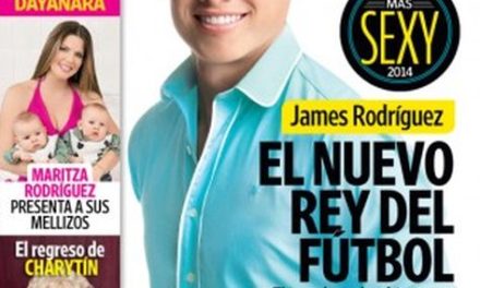 James Rodríguez es considerado el »más sexy» de 2014 por la revista People