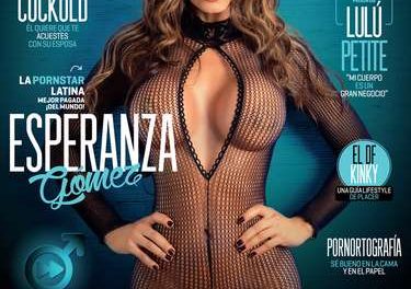 La sexy actriz XXX Esperanza Gómez (@esperanzaxxx) en la portada de Playboy Mexico (+Fotos)
