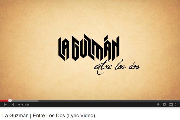 LA GUZMÁN presenta: »ENTRE LOS DOS» (+Lyric Video)