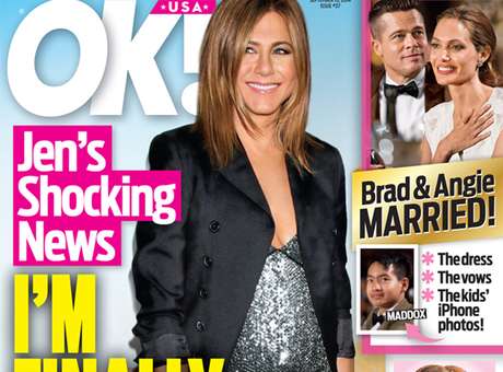 Jennifer Aniston logró embarazarse a los 45 años de edad