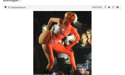 Miley Cyrus hace twerking con ‘trasero’ de Nicki Minaj (+Foto)