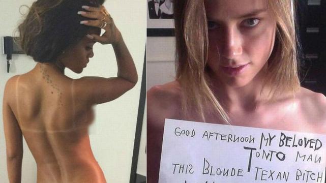 ESCÁNDALO:  Ahora filtran fotos hot de Rihanna y Amber Heard, la mujer de Johnny Depp (+Fotos)
