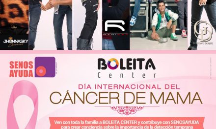 DIA INTERNACIONAL DEL CANCER DE MAMA CON SENOSAYUDA EN BOLEÍTA CENTER