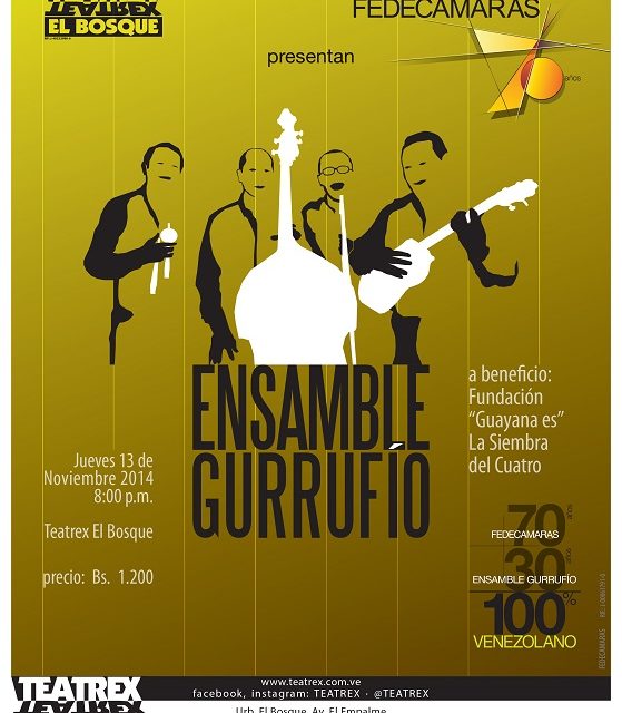 FEDECAMARAS celebra sus 70 años junto a Ensamble Gurrufío