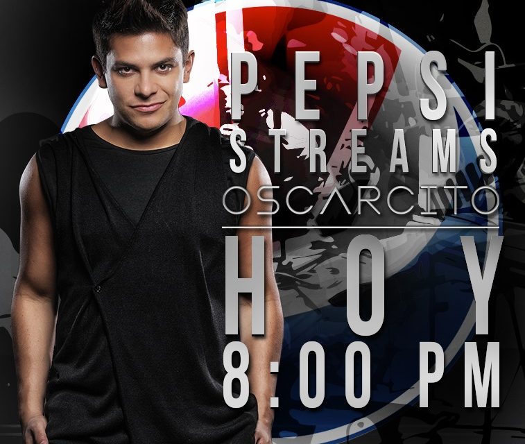 Oscarcito cerrará con un show acústico de lujo la tercera temporada de Pepsi Streams