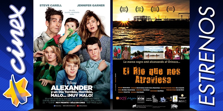 »ALEXANDER Y EL DÍA TERRIBLE» DE ESTRENO EN LAS SALAS DE CINEX