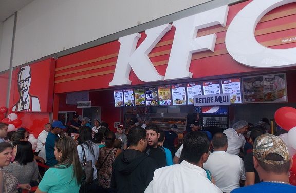 El éxito de KFC se expande en Venezuela