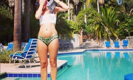 Lily Allen desafía al otoño de LA con sexy foto en bikini