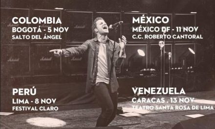 Dani Martín regresa a América en noviembre para presentar en directo su nuevo cd+dvd »Mi Teatro»