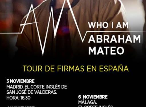 ABRAHAM MATEO lanza en iTunes »ERES COMO EL AIRE» una nueva canción de su nuevo disco Who I AM