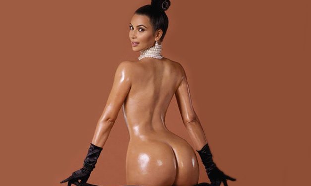 Kim Kardashian quería romper el internet… y lo hizo desnudando su MEGA trasero (+Fotos)