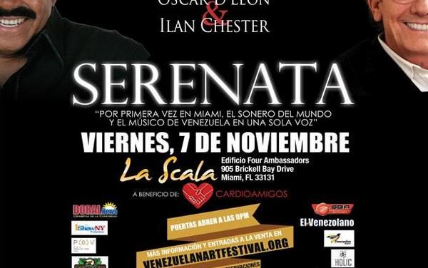 Oscar D’León e Ilan Chester se unen por una noble causa