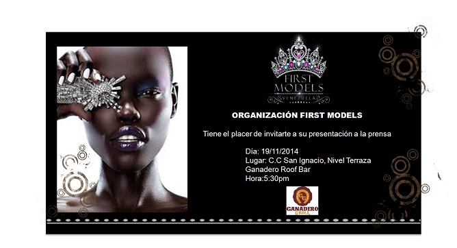 Presentación oficial a La Prensa de las Candidatas al FIRST MODELS VENEZUELA 2014