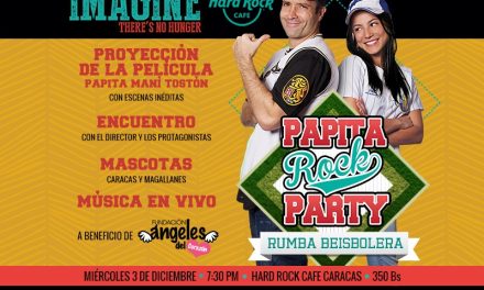 Hard Rock Café Caracas presenta: »PAPITA & ROCK PARTY»