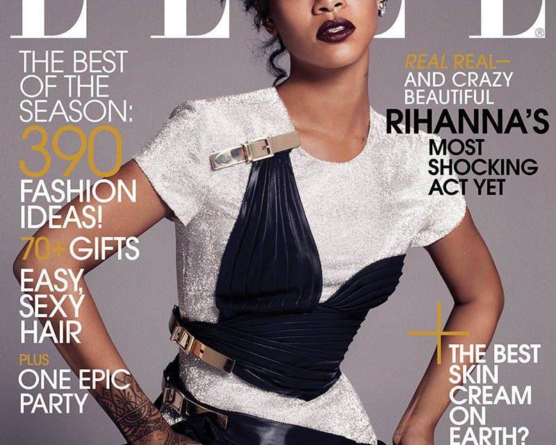 Rihanna posa en topless en la revista ELLE para hablar de sus gustos en la cama (+Fotos)