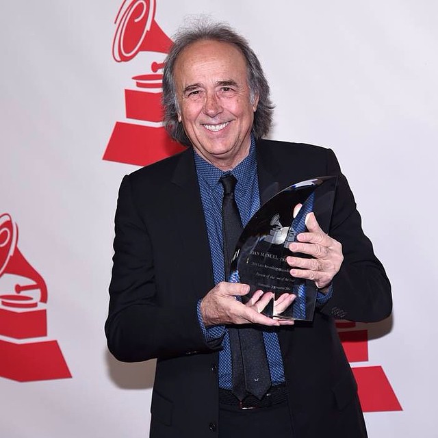 SERRAT RECIBE EL HOMENAJE DE LOS ARTISTAS COMO PERSON OF THE YEAR DE LOS GRAMMY LATINOS