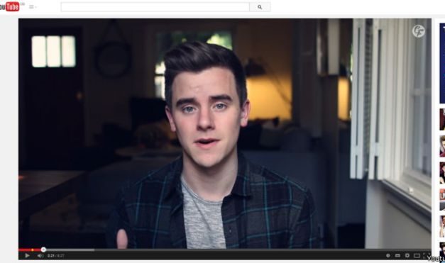 Estrella de Youtube estadounidense Connor Franta, anuncia en video que es GAY (+Video)